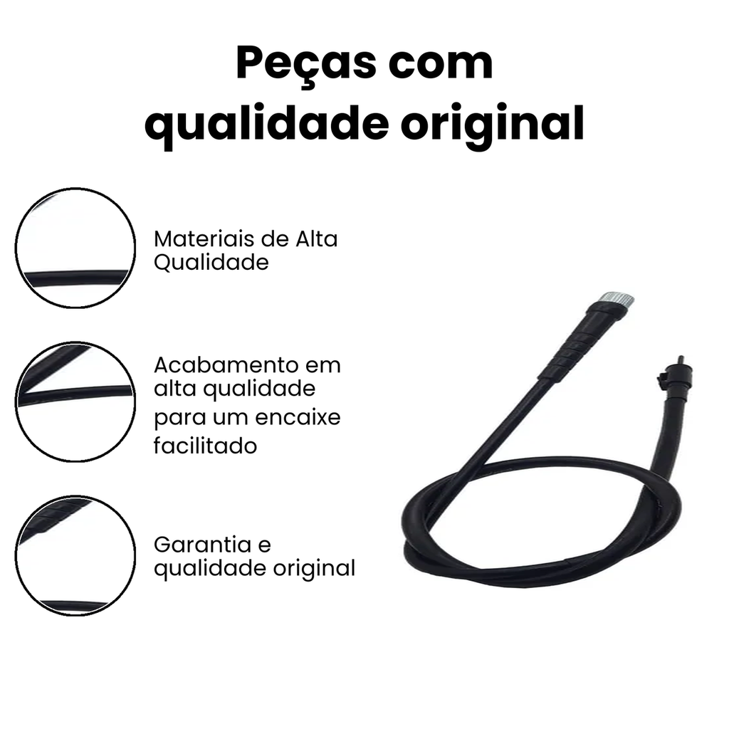 Cabo Velocímetro CG 150 Fan / Titan 2005/2015 - VINNI - Imagem 3