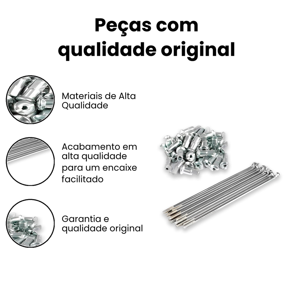 Jogo Raio Dianteiro NX400/400i Falcon 99/15 - VINNI - Imagem 3