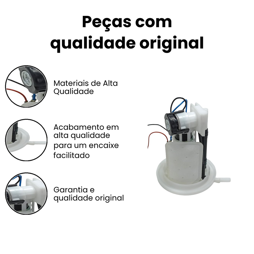 Bomba Combustível Yamaha YS250 Fazer - MAGNETRON - Imagem 3