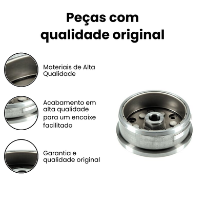 Volante Titan 150 ES 04/08/Bros 150 ES 06/15 - NXR CG - Imagem 3