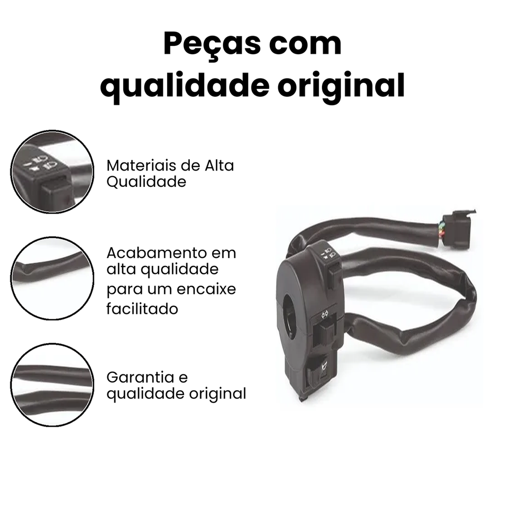 Chave de Luz Titan 150 KS 04/08/Fan 125 Esq - CG CG - Imagem 3