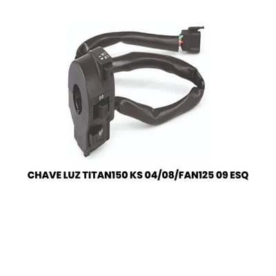 Chave de Luz Titan 150 KS 04/08/Fan 125 Esq - CG CG - Imagem 2
