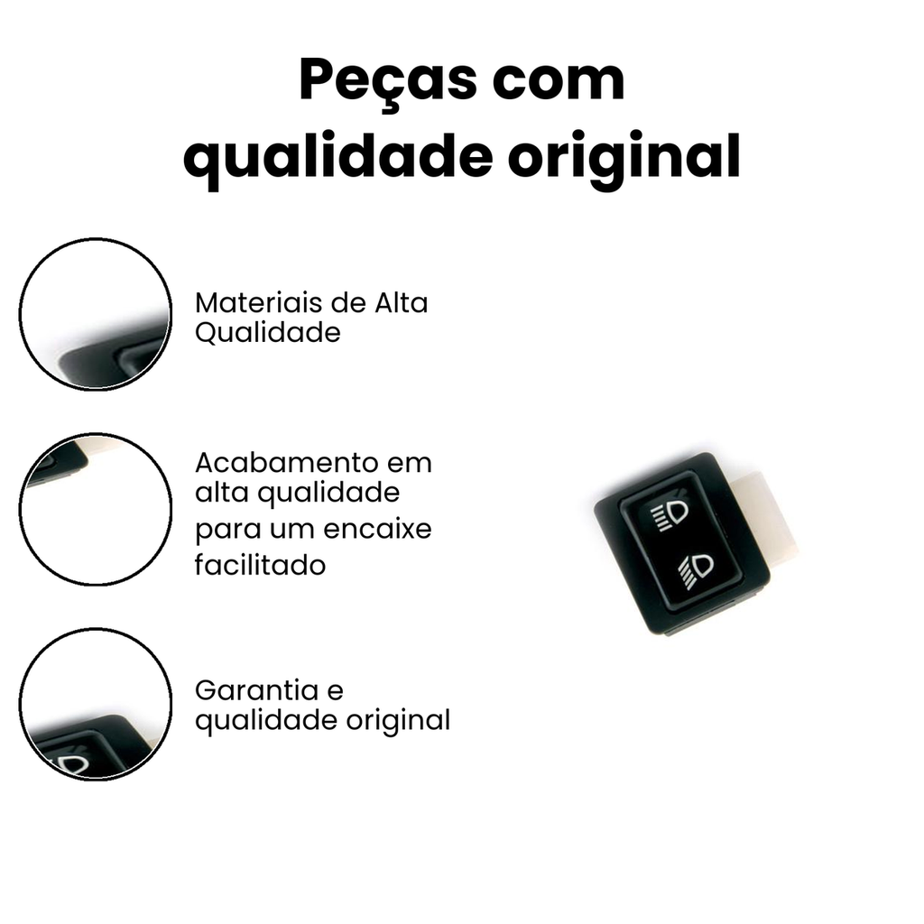 Chave de Luz Biz 125 KS 05/09 Esquerda - Magnetron - Imagem 3