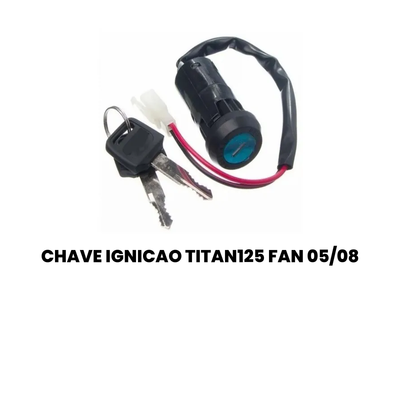 Chave Ignição Titan 125 Fan 05/08 CG CG - Imagem 2