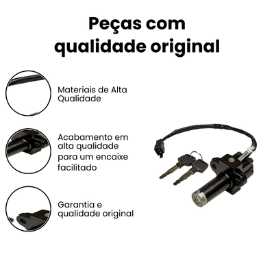 Chave Ignição Bros 150 ES 06/05 - NXR NXR - Imagem 3