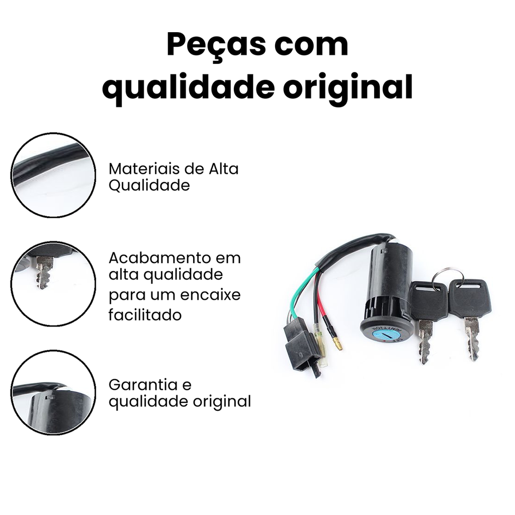 Chave Ignição POP100 07/15 - MAGNETRON - POP - Imagem 3