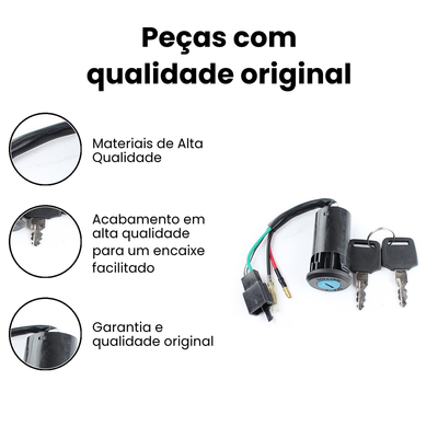 Chave Ignição POP100 07/15 - MAGNETRON - POP - Imagem 3