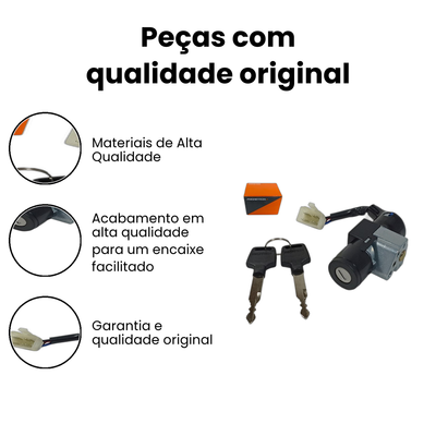 Chave Ignição Biz 110i/125 16/17 - Magnetron - Imagem 3