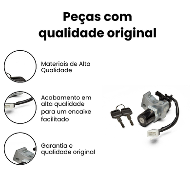 Chave Ignição CG160 18/21 Magnetron - CG CG - Imagem 3