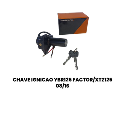 Chave Ignição YBR125 Factor/XTZ125 08/16 (Magnetron) YS XTZ - Imagem 2