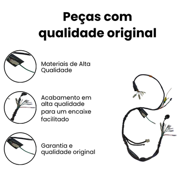 Chicote Fiação Principal CG125 Cargo 97/00 - MAGNETRON - Imagem 3