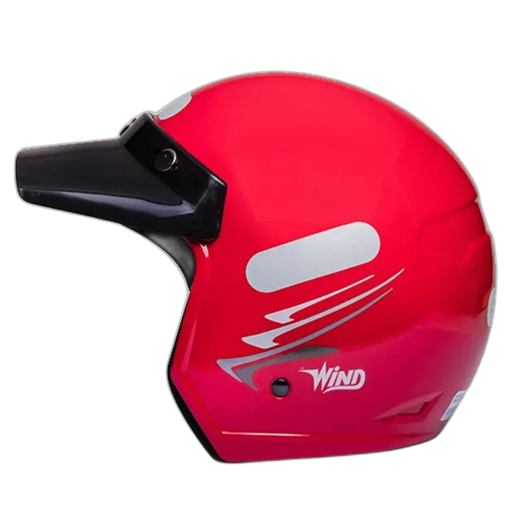 Wind V3 Speed Lines Capacete Vermelho Tamanhos 56 58 - Imagem 1