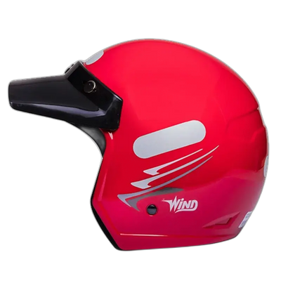 Wind V3 Speed Lines Capacete Vermelho Tamanhos 56 58 - Imagem 1