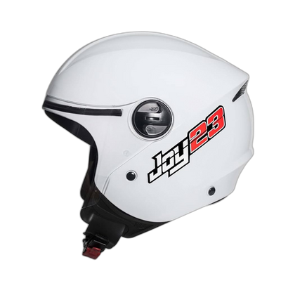 Joy23 Open Face Capacete Branco - Imagem 1