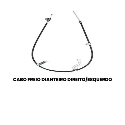 Cabo de Freio Nissan March 1.0 1.6 - IKS-9204 - Imagem 2