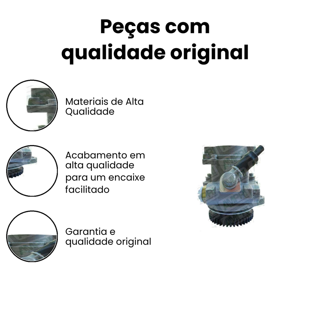 Bomba de Direção Hidráulica AMPRI S10 - 92111 - Imagem 3