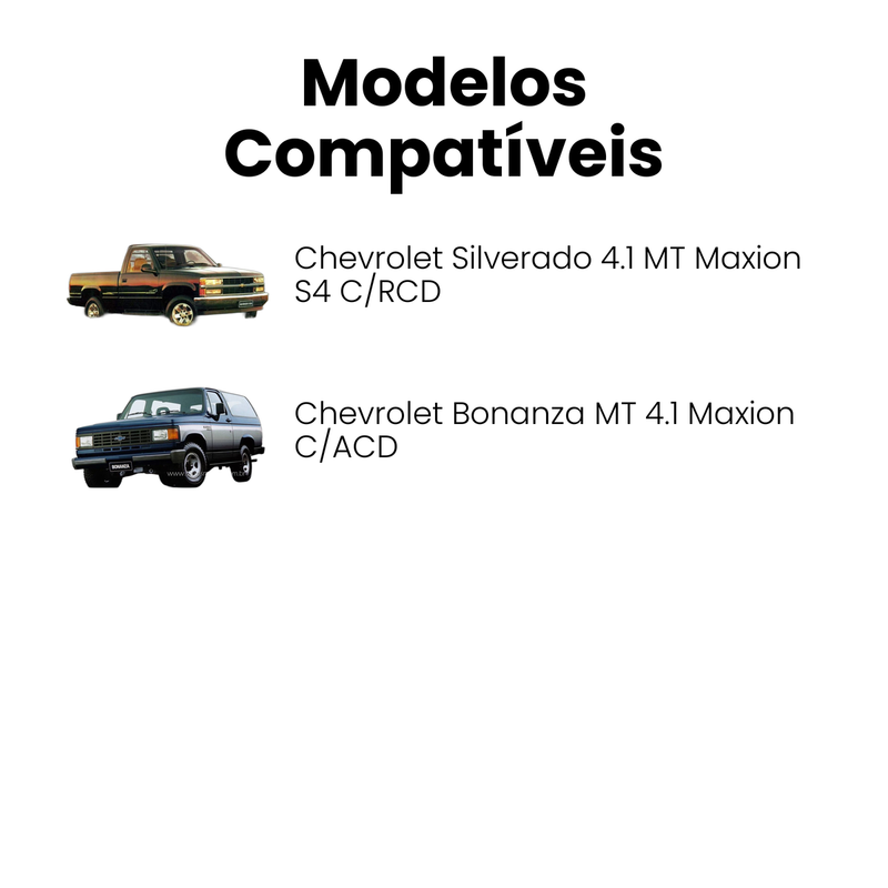 Correia V Chevrolet Silverado 4.1 Bonanza 1996-1999 Maxion S - Imagem 4