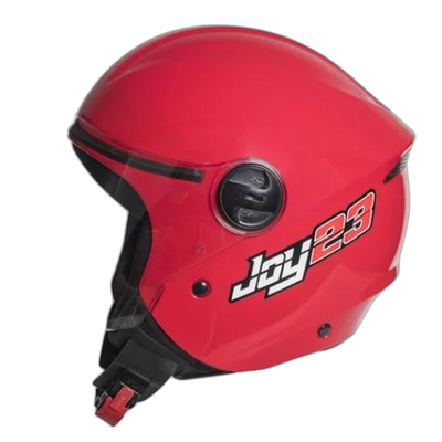 Joy23 Open Face Capacete Vermelho - Imagem 1