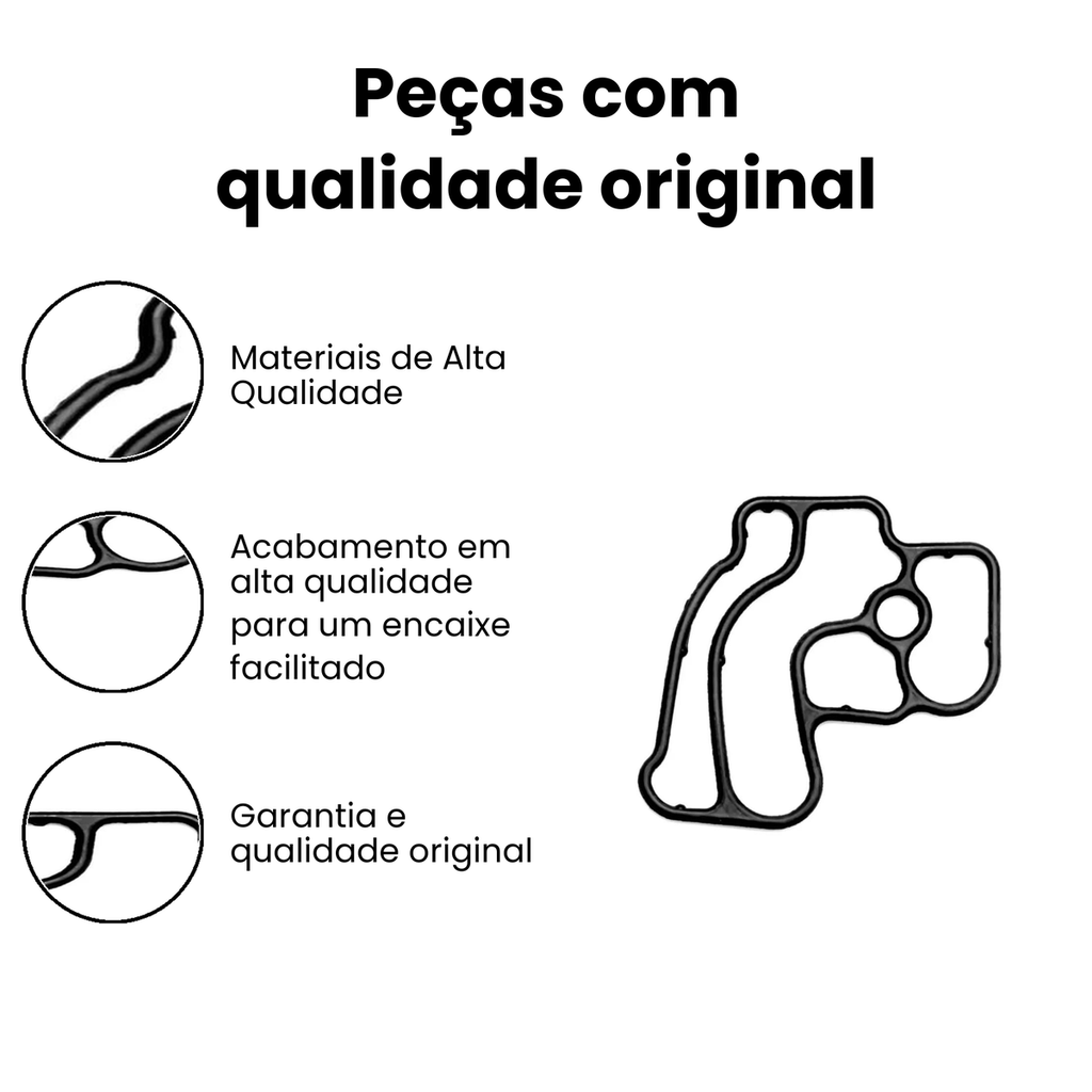 JUNTA DO FILTRO DE ÓLEO SABO BENZ BENZ - Imagem 3