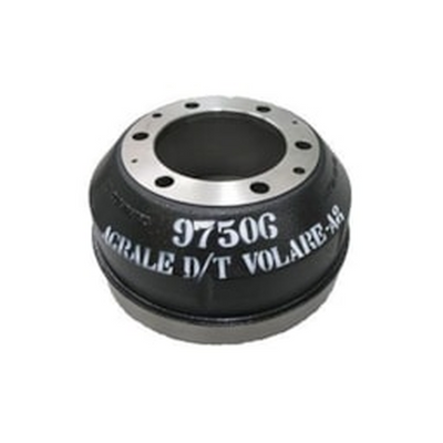 Tambor de Freio Dianteiro/Traseiro DURAMETAL 8500 MA - Imagem 1