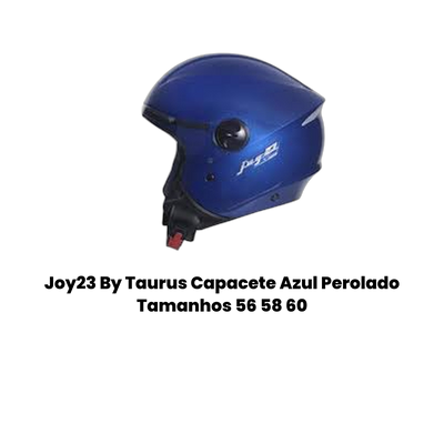 Joy23 By Taurus Capacete Azul Perolado - Imagem 2