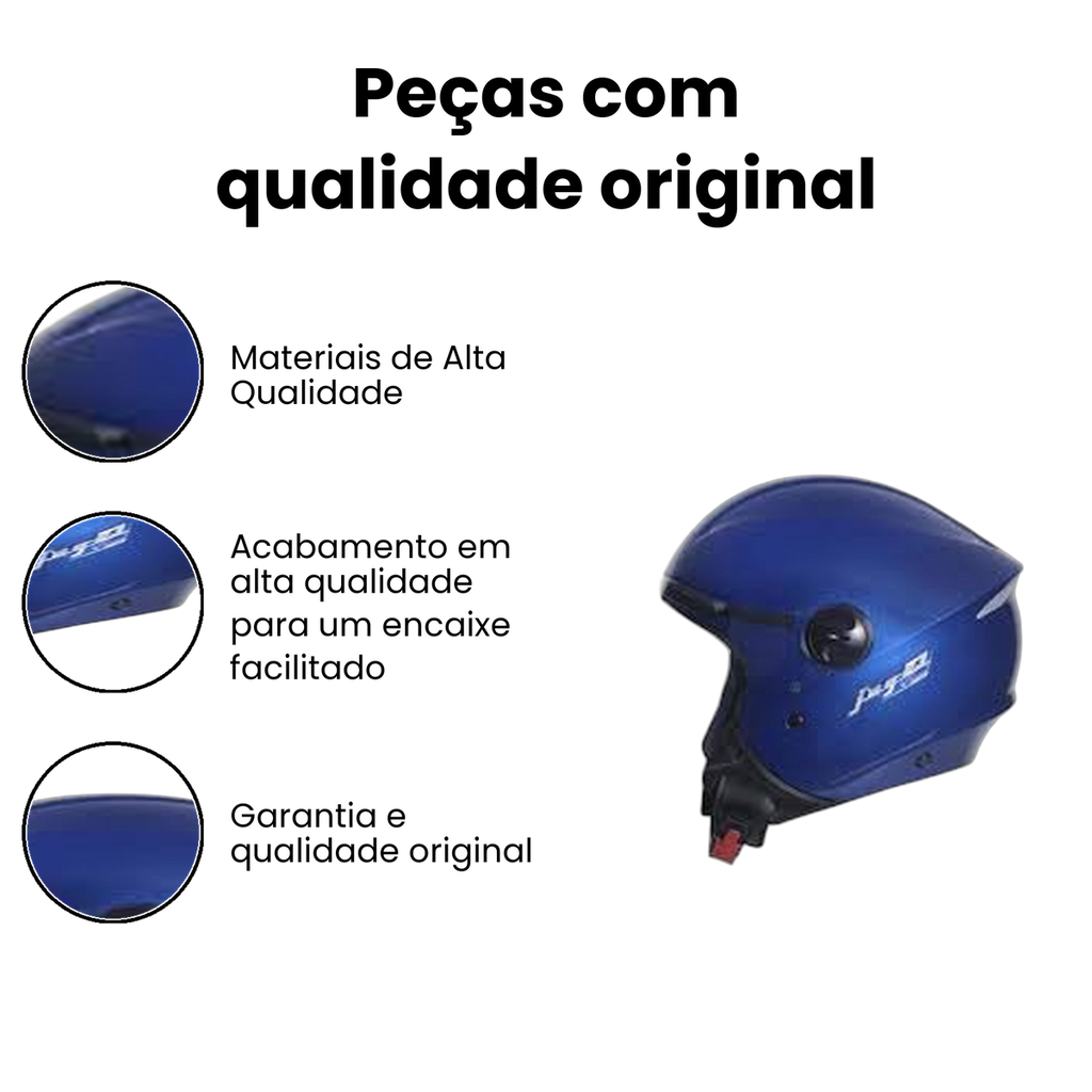 Joy23 By Taurus Capacete Azul Perolado - Imagem 3