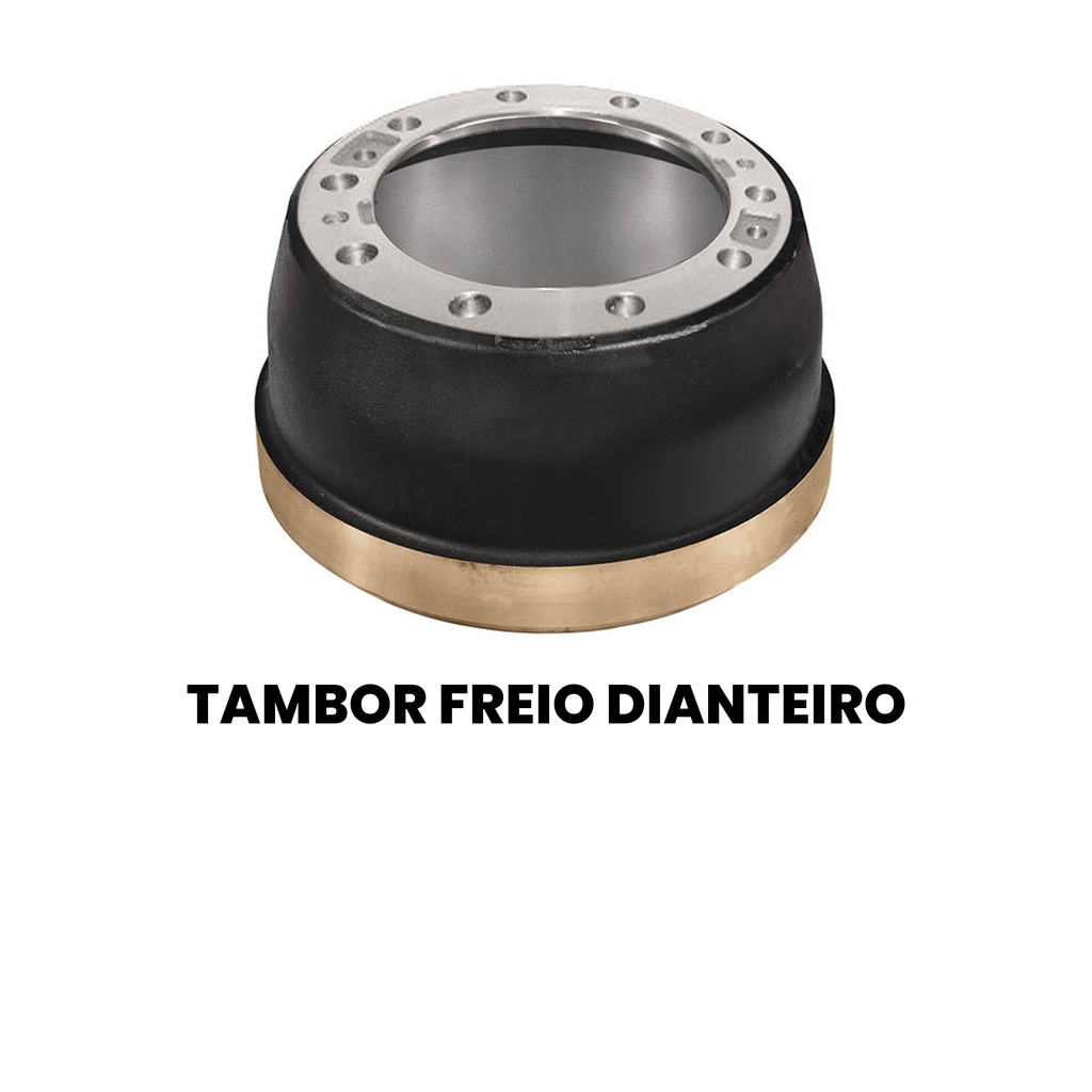 TAMBOR FREIO DIANTEIRO Cargo 815/816/Constellation 98-08 - Imagem 2