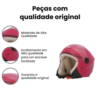 Joy23 By Taurus Capacete Rosa Fosco - Imagem 3