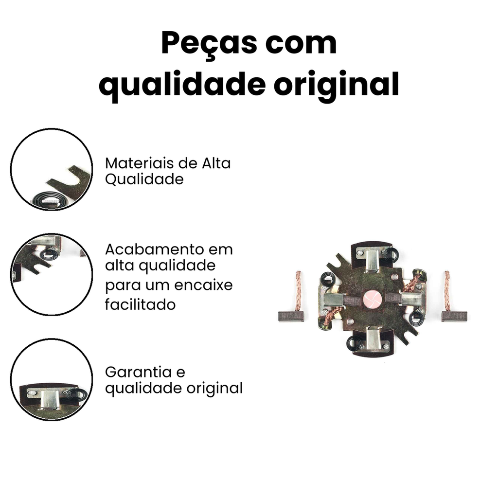 Porta Escova Motor de Partida 12 Volts - Prêmio - Imagem 3