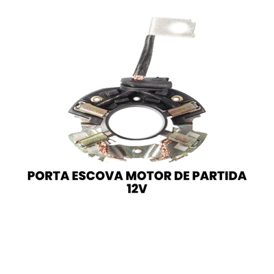 Porta Escova Motor Partida 12V Gol Saveiro - Imagem 2