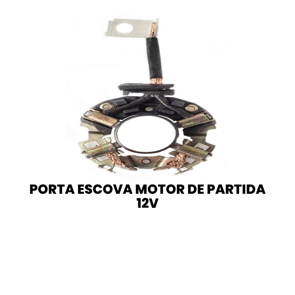 Porta Escova Motor de Partida 12 Volts Gol - Imagem 2