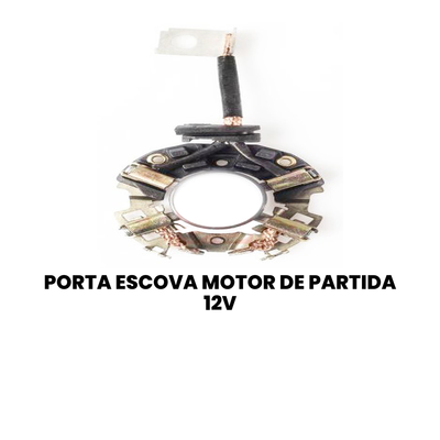 Porta Escova Motor Partida 12V Quantum Astra - Imagem 2