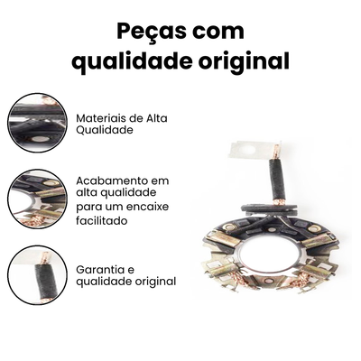 Porta Escova Motor Partida 12V Quantum Astra - Imagem 3