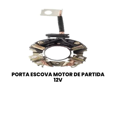 Porta Escova Motor Partida 12V Kadett - SULCARBON - Imagem 2