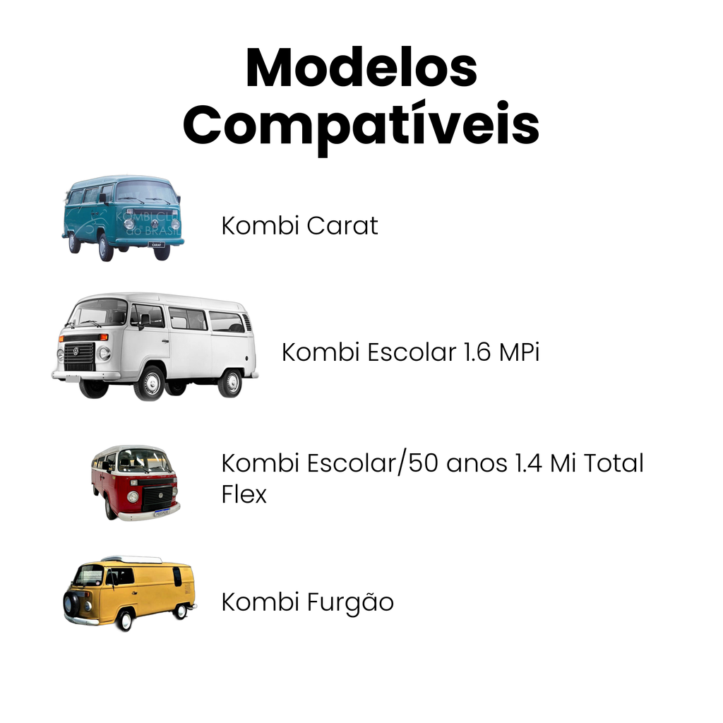 Amortecedor Traseiro Direito/Esquerdo Kombi VW - Imagem 4