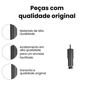 AMORTECEDOR DE SUSPENSÃO DIANTEIRO DIREITO E ESQUERDO CHEVROLET AC-25172 - Imagem 3