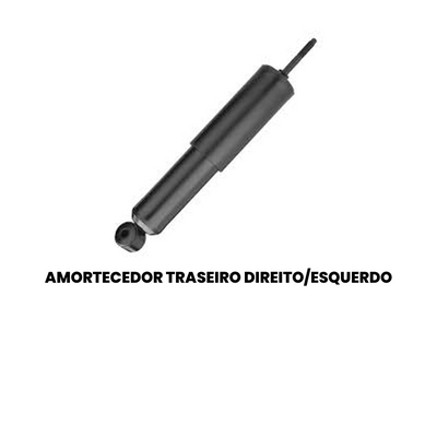 AMORTECEDOR DE SUSPENSÃO TRASEIRO DIREITO / ESQUERDO CHEVROLET AC-30668 - Imagem 2