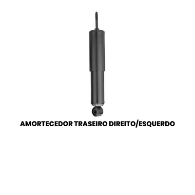 Amortecedor Suspensão Traseiro Direito Esquerdo Kadett - Imagem 2