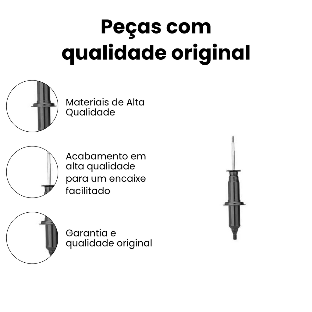 AMORTECEDOR DIANTEIRO DIREITO/ESQUERDO FORD AC-30756 - Imagem 3