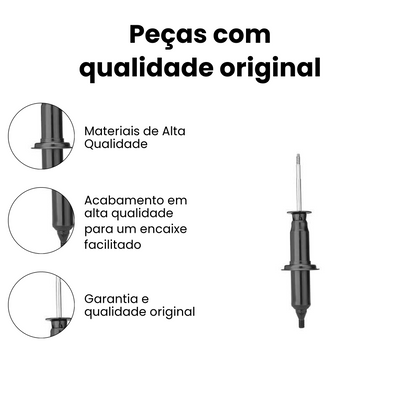 AMORTECEDOR DIANTEIRO DIREITO E ESQUERDO FORD AC-30757 - Imagem 3
