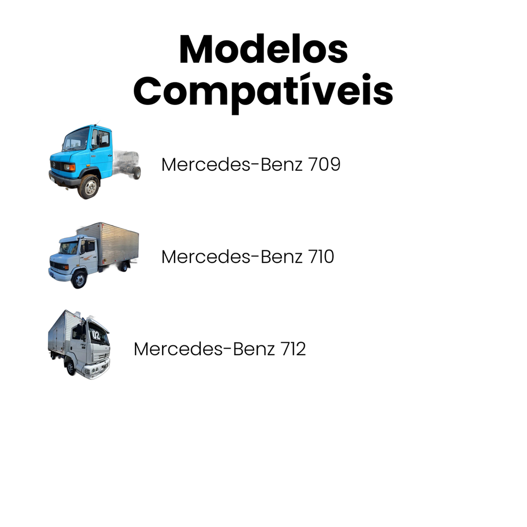 Amortecedor Dianteiro Traseiro Mercedes 709 710 712 - Imagem 4