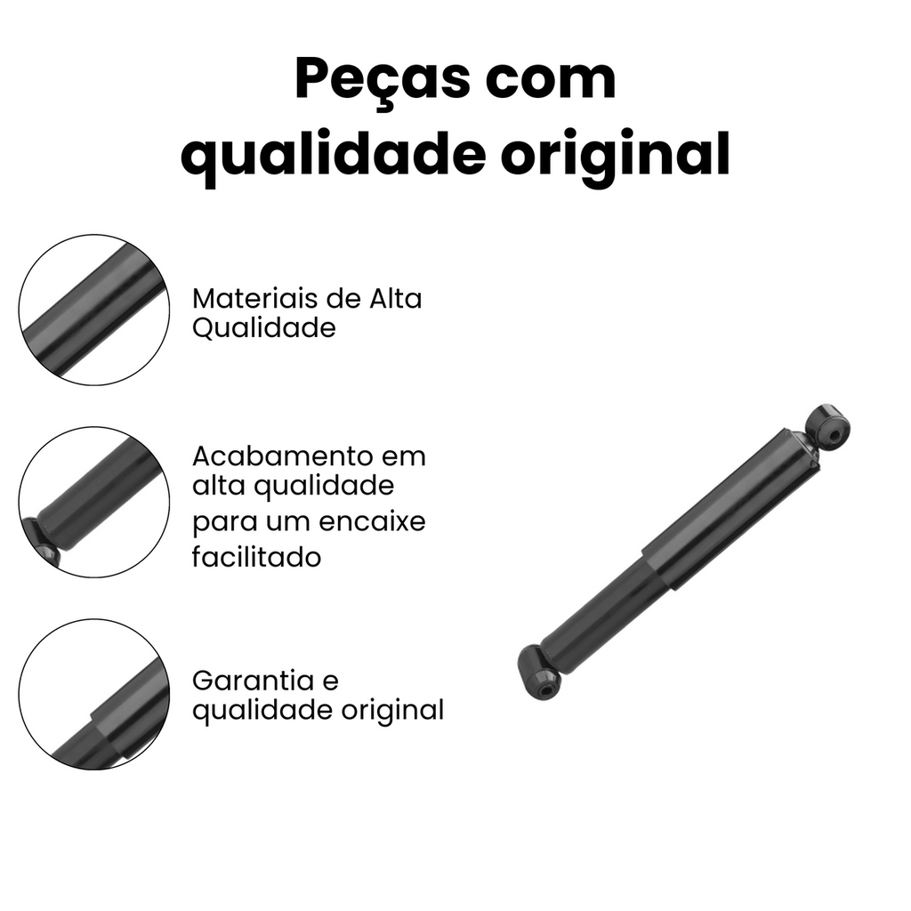 Amortecedor Traseiro L200 Sport 2004-2007 Dir/Esq - Imagem 3