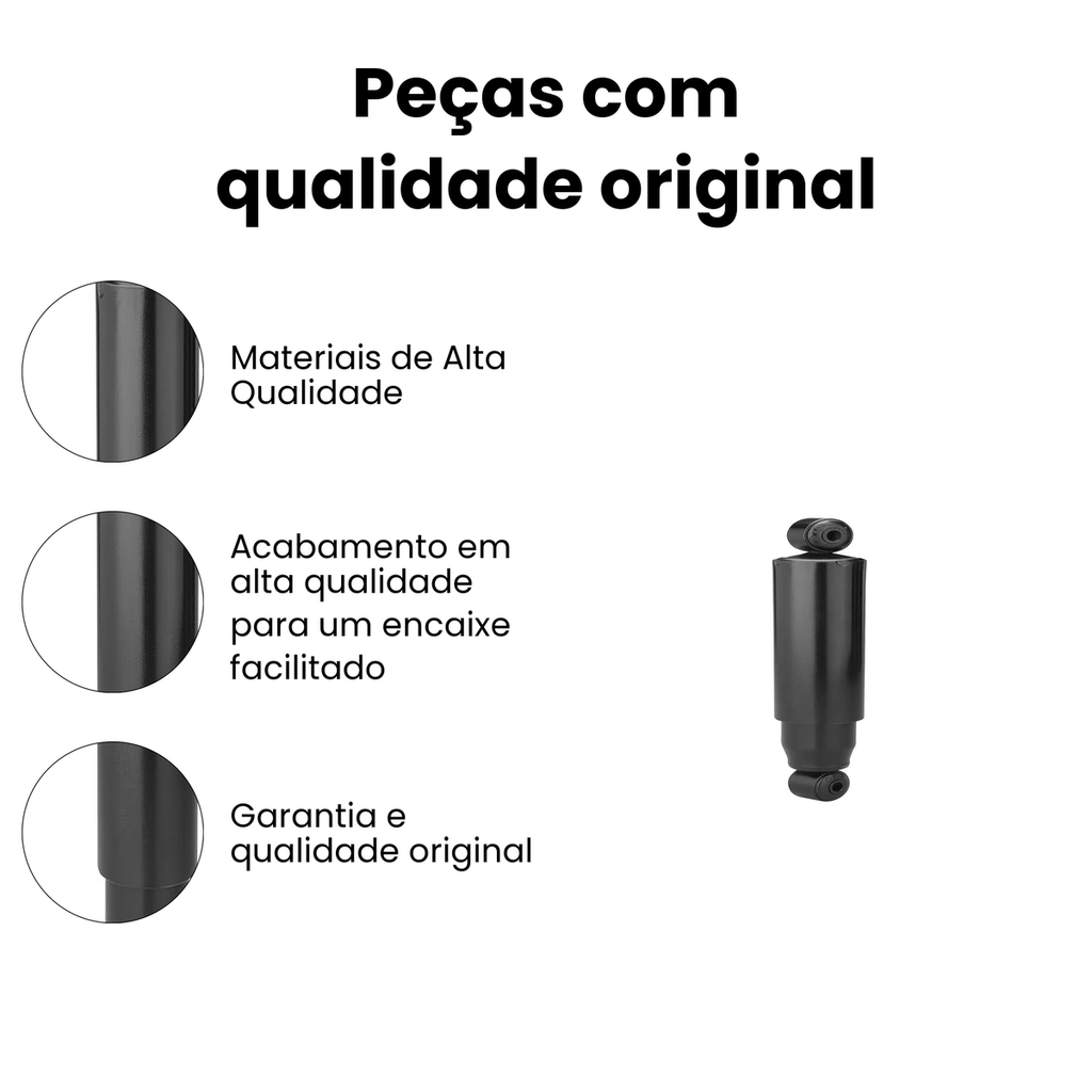 AMORTECEDOR DIANTEIRO DIREITO E ESQUERDO | AMORTECEDOR DE SUSPENSÃO DIANTEIRO CHEVROLET AC-35481 - Imagem 3