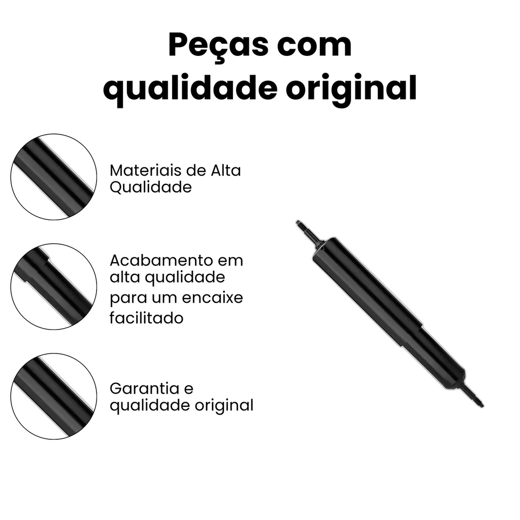 Amortecedor Mercedes O 371 O 400 Dianteiro Traseiro - Imagem 3