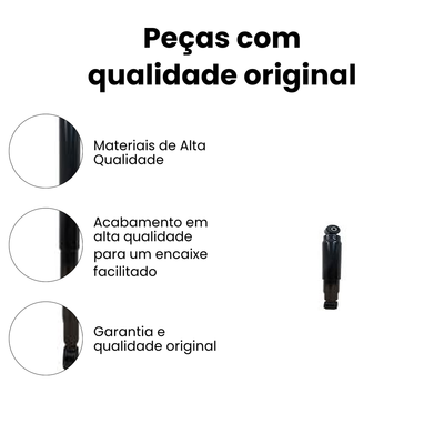 AMORTECEDOR DIANTEIRO DIREITO OU ESQUERDO VOLARE | AGRALE AC-42001 - Imagem 3