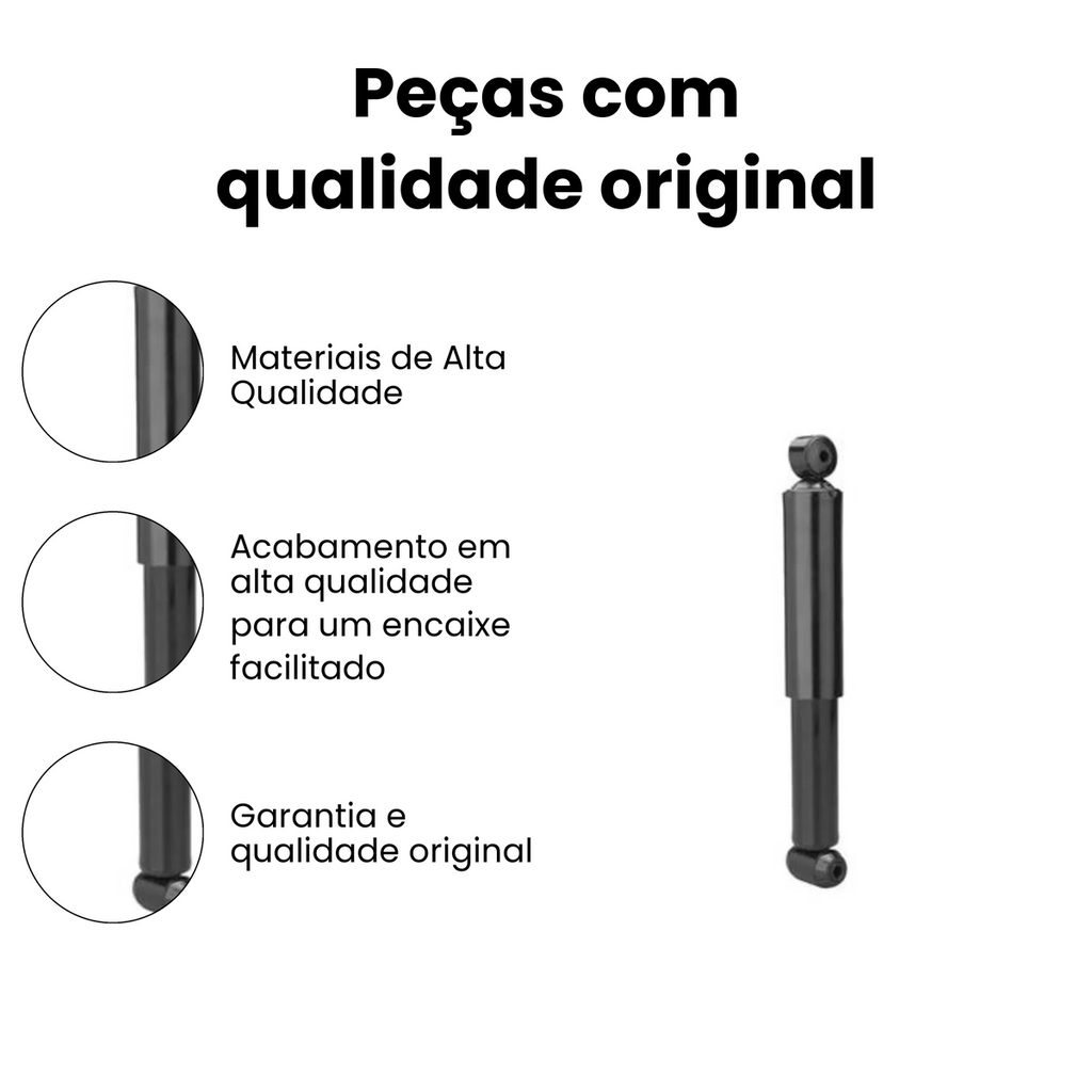 Amortecedor Traseiro Direito/Esquerdo Mercedes Benz Accelo - Imagem 3