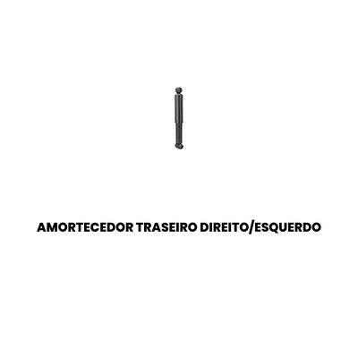 Amortecedor Traseiro Direito/Esquerdo Mercedes-Benz - Imagem 2