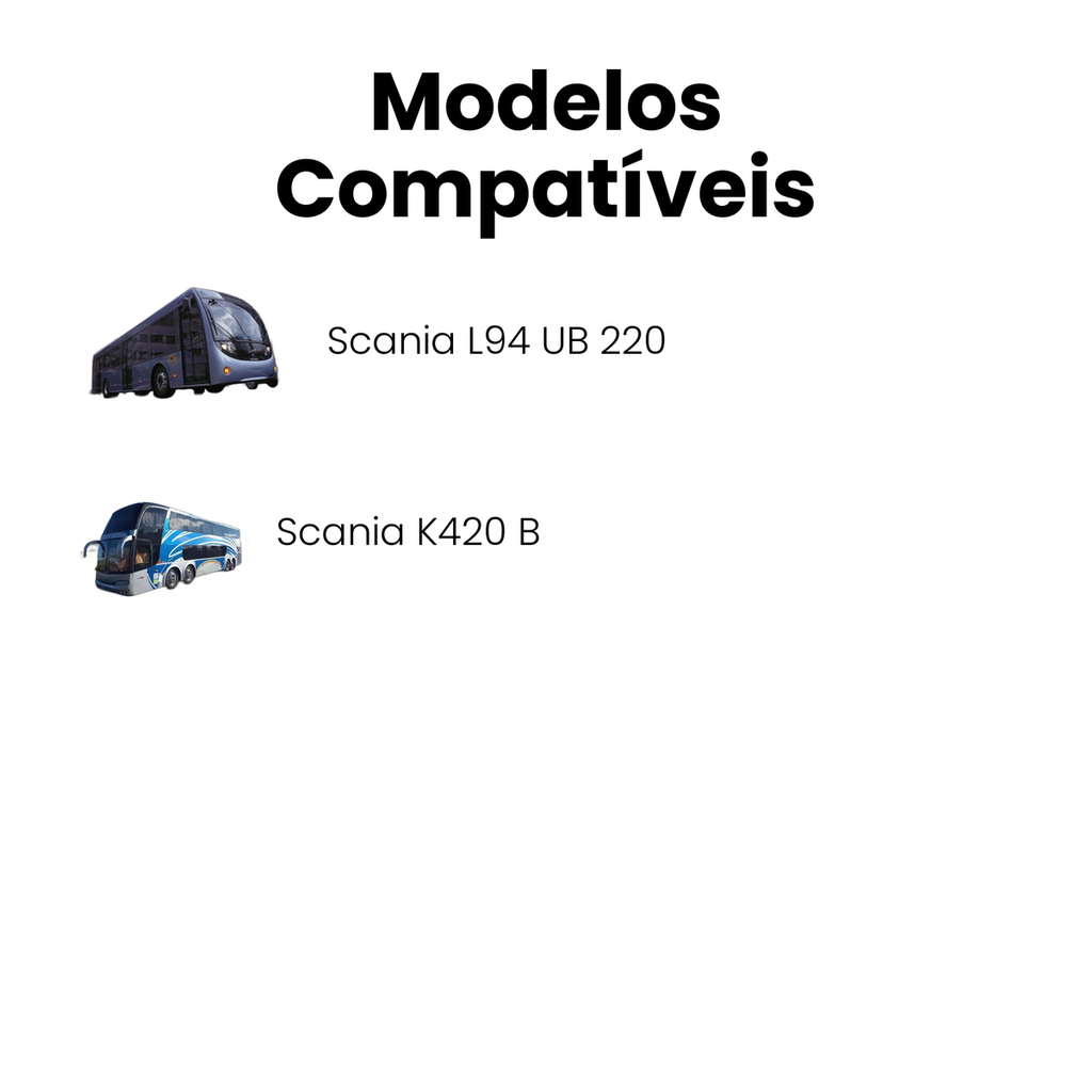 Amortecedor Traseiro Direito/Esquerdo Scania AC-45027 - Imagem 4