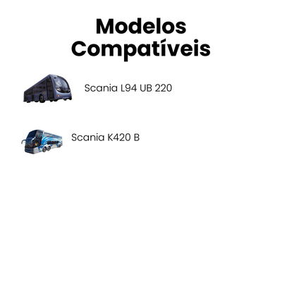 Amortecedor Traseiro Direito/Esquerdo Scania AC-45027 - Imagem 4