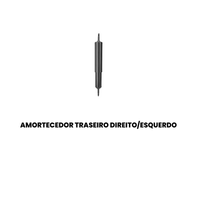 Amortecedor Traseiro Direito/Esquerdo Scania AC-45027 - Imagem 2
